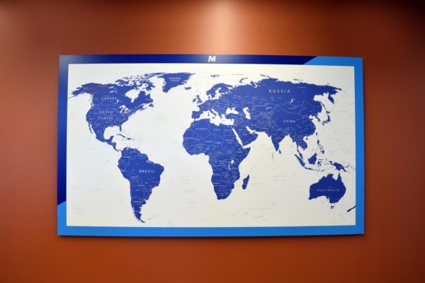 MidMichigan College World Map